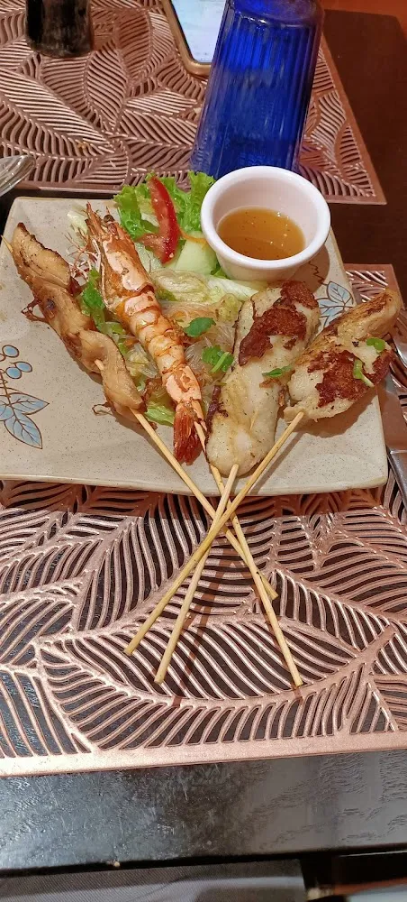 Brochette de Poisson Tikka