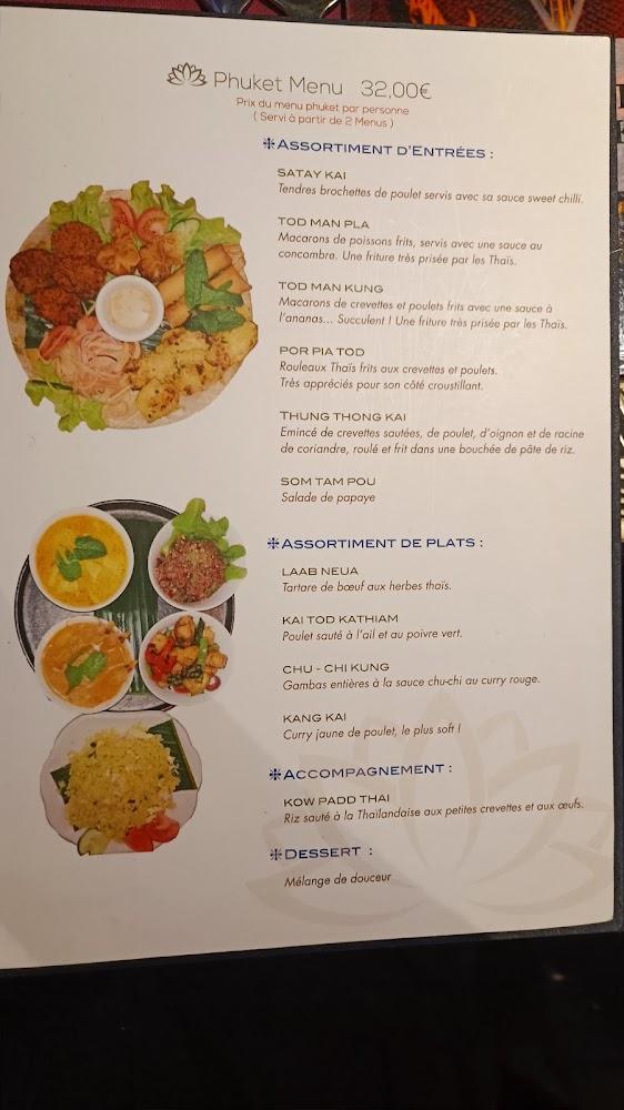 Phuket Thaï - Menu Image 3